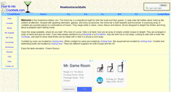 Desktop Screenshot of howtomixcocktails.com