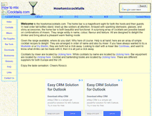 Tablet Screenshot of howtomixcocktails.com